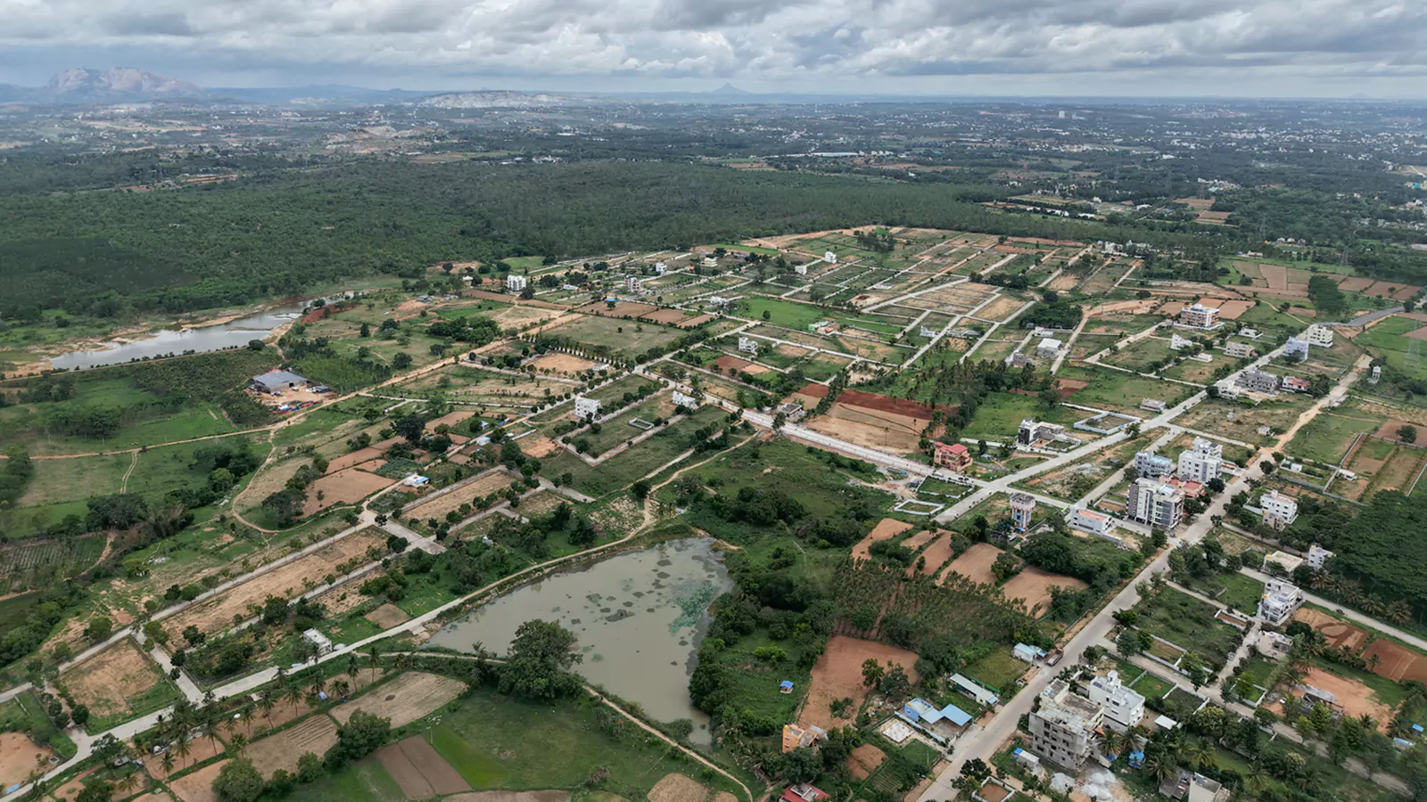 Indium Group Township - Aerial View
